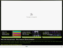 Tablet Screenshot of melcro.com